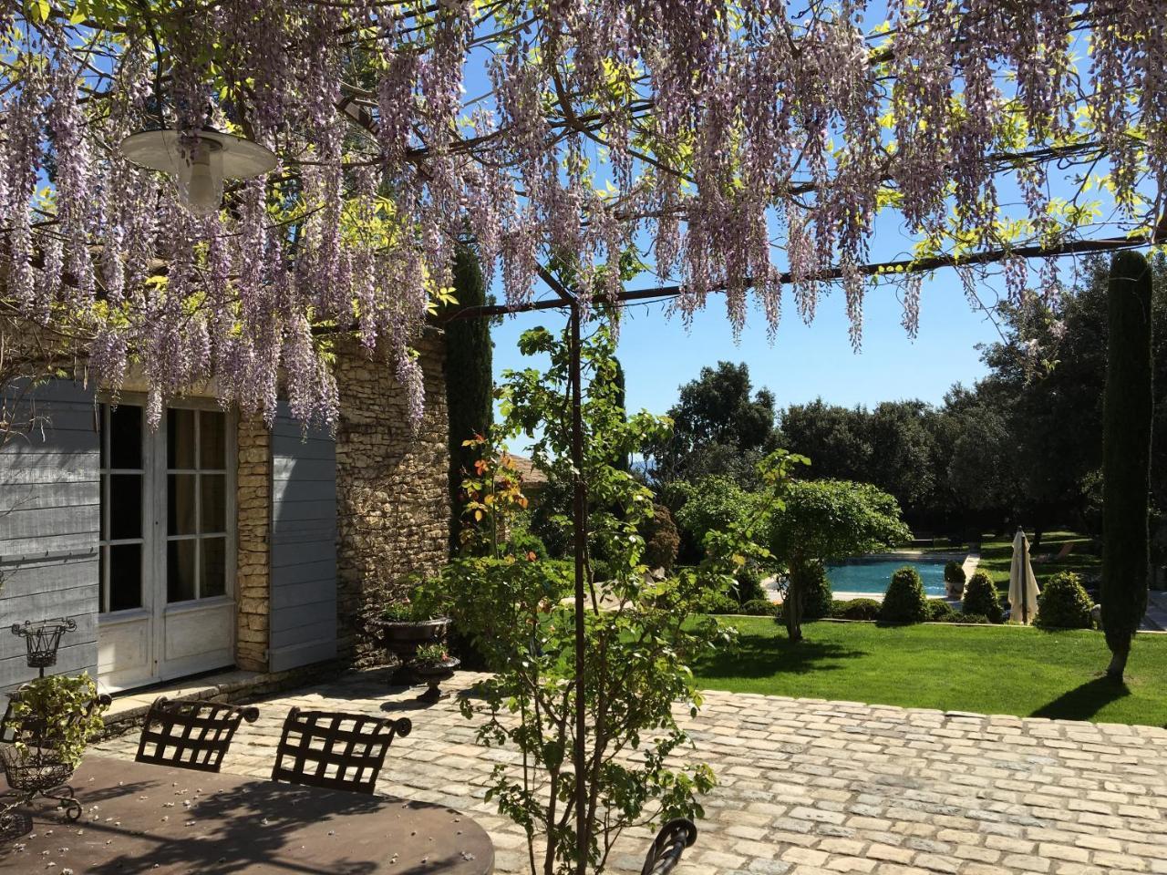 Villa Hautvallon - Peaceful Escape In Provence Gordes Bagian luar foto